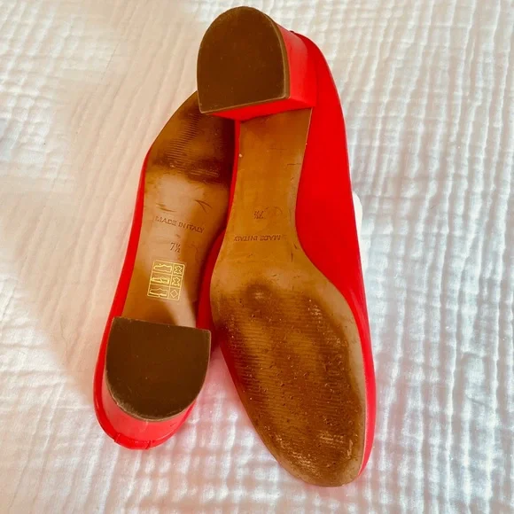 Everlane Women's Orange Heels - Picture 6 of 12